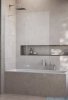Radaway Essenza Brushed Nickel PND II parawan nawannowy 140cm lewy szczotkowany nikiel/przejrzyste 110002140-91-01L